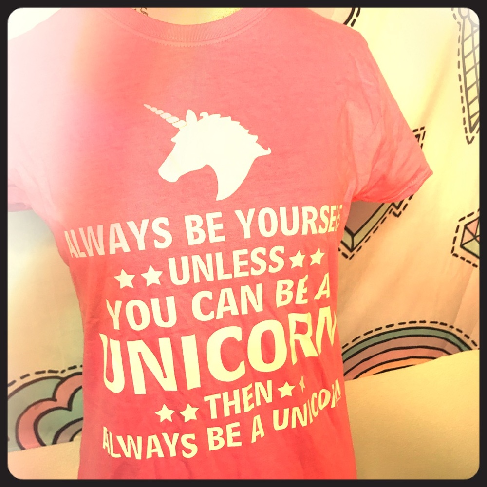 Pink Unicorn 🦄 Tee!